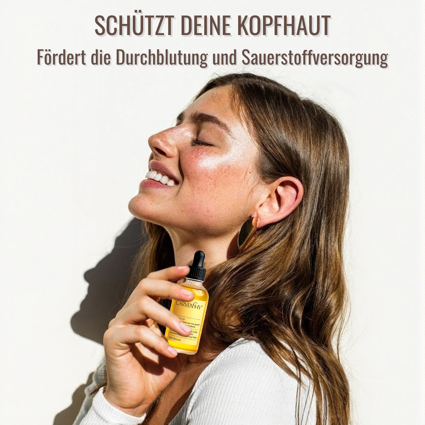 Carvenchy Haaröl - Volles und gesundes Haar nach nur 3 Monaten